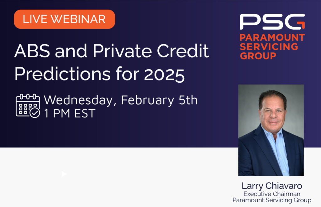 WEBINAR ABS and Private Credit Predictions for 2025 Paramount